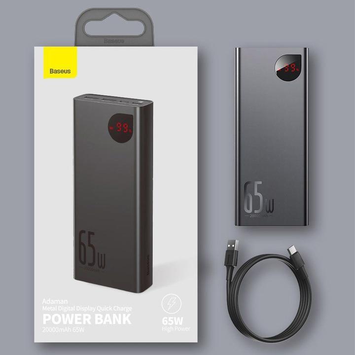 Image du produit Baseus Série Adaman (20000 mAh, 65 W, 74 Wh)