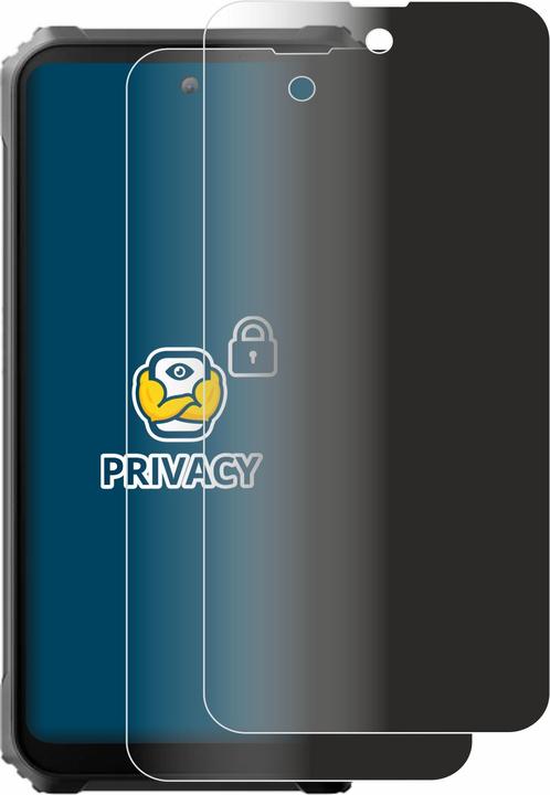 Actual product image BROTECT Anti-spy privacy film Blue light protection film (2 Piece, Blackview BL9000)