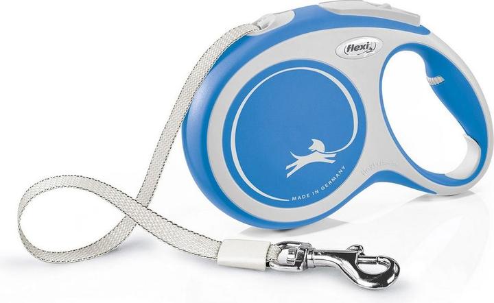Immagine prodotto Flexi New Comfort Nastro Grande Guinzaglio Retrattile per Cani (Cane, Sport cane)