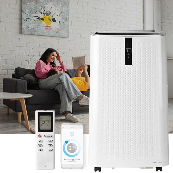 Actual product image Nedis SmartLife WIFIACMB1WT12 (75 m², 12000 BTU/h)