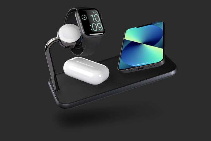 Produktbild Zens Aluminium Dual Wireless Charger + Watch (20 W)
