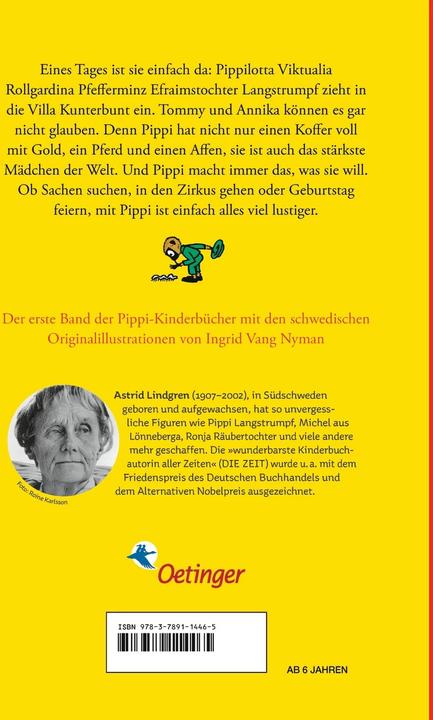 Produktbild Pippi Langstrumpf (Deutsch, Astrid Lindgren, Cäcilie Heinig, Ingrid Vang Nyman, 2020)