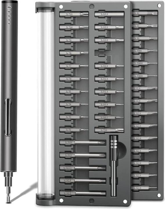 Actual product image Hermex Electric screwdriver set (Allen screw)