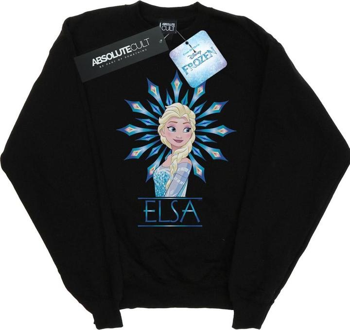 Disney Frozen Elsa Snowflake Sweatshirt (L)