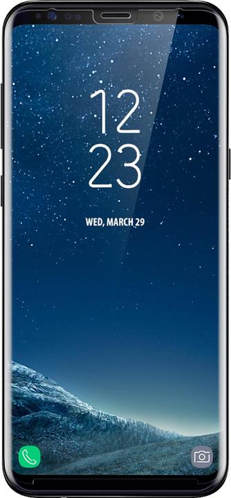 Actual product image Avizar Crystal clear film, glass screen protector (1 Piece, Samsung Galaxy S8+)