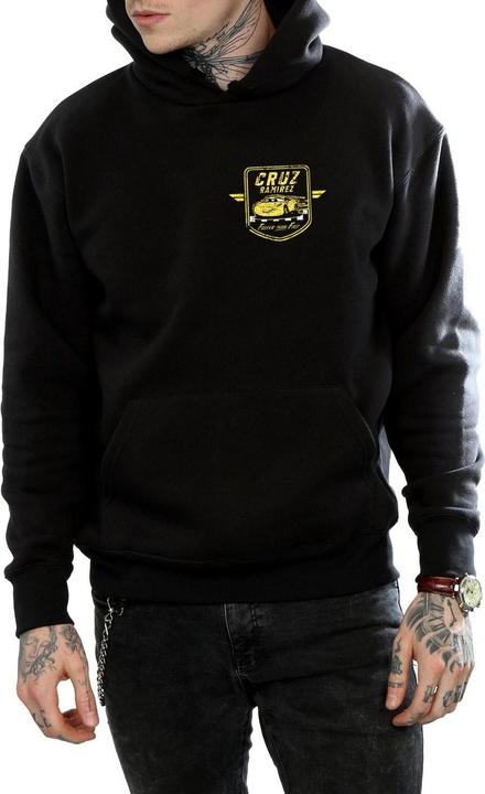 Immagine prodotto Disney Cars Cruz Ramirez Faux Pocket Logo Felpa con Cappuccio Uomo (S)