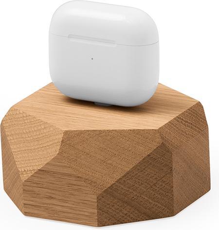 Actual product image Oakywood iPhone Dock - solid wooden iPhone stand - color Oak -