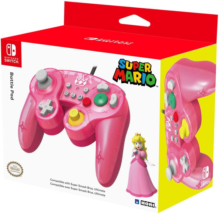 Image du produit HORI Battle Pad - Peach (Switch)
