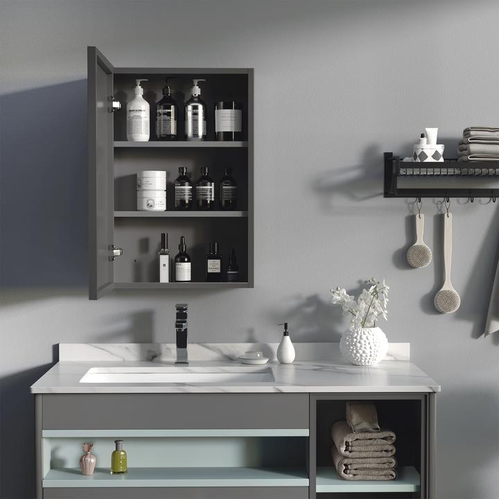 Produktbild Kleankin Spiegelschrank (40 x 15 x 60 cm)