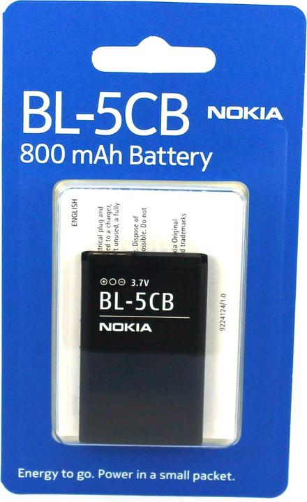 Actual product image Nokia Original battery for BL-5CB