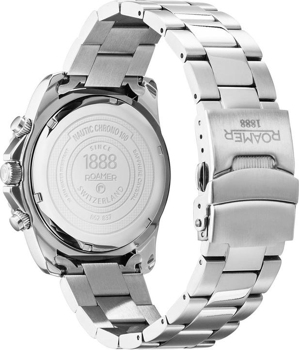 Produktbild Roamer Nautic Chrono 100 - 862837-41-55-20 (Chronograph, 43 mm)