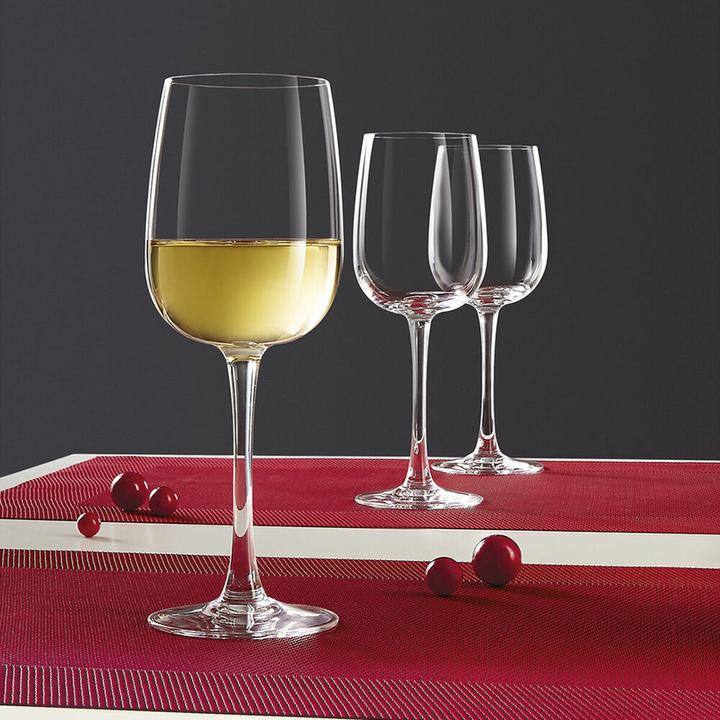 Immagine prodotto Luminarc Versailles (36 cl, 6 Occhiali, Bicchieri da vino rosso, Bicchieri da vino bianco)