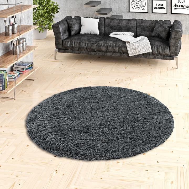 Image du produit Pergamon Tapis Shaggy à poils longs Luxury (Ø 120 cm)