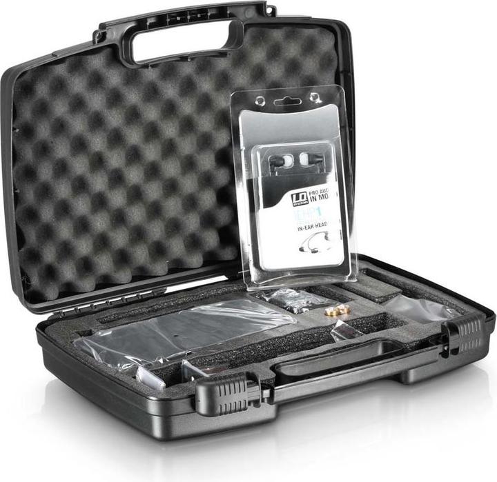 Actual product image LD Systems MEI 1000 G2 B5 BUNDLE - In-Ear Monitoring System wireless with 2 x Belt Pack and 2 x In-Ear (In-Ear System)