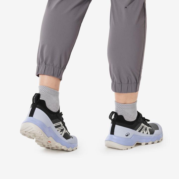 Actual product image Quechua Wandersocken halbhoch 2 Paar - Hike 900 grau (35, 38)
