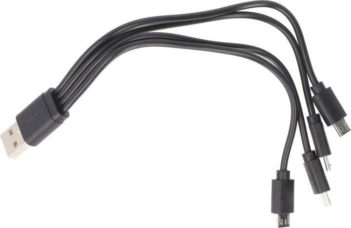 Image du produit Keeppower Répartiteur USB type A vers 4 x micro USB Longueur : 0,2 m à 2,1A (0.20 m, USB 2.0)