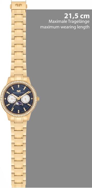 Image du produit Multifonctions Amidala en acier inoxydable or jaune - 34078 (Montre analogique, 38 mm)