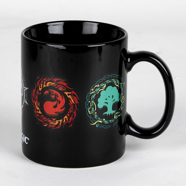 Actual product image Konix Magic the Gathering mug 5 Colors 320 ml (320 ml, 1 x)