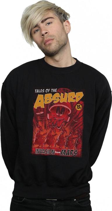 Actual product image Looney Tunes Mens Invasion From Mars Sweatshirt (L)