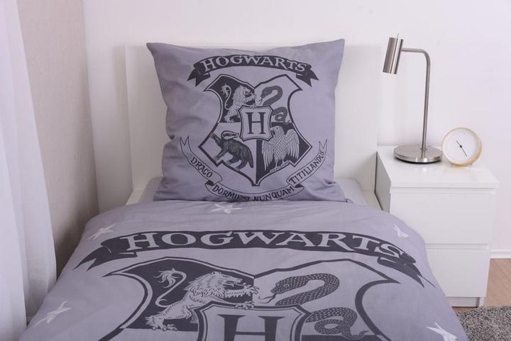 Image du produit Herding Harry Potter Literie Gris 135 x 200 cm / 80 x 80 cm