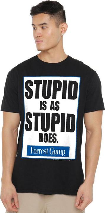 Produktbild Forrest Gump Stupid Is TShirt (XL)