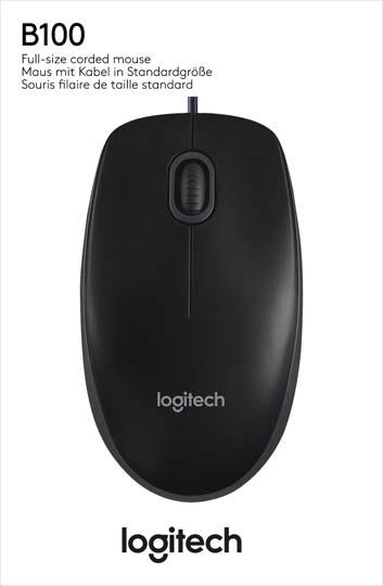 Actual product image Logitech B100 (Cable)