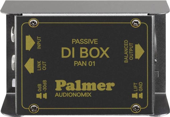 Palmer Audio Passive DI Box 1-Channel Pro PAN (DI box)