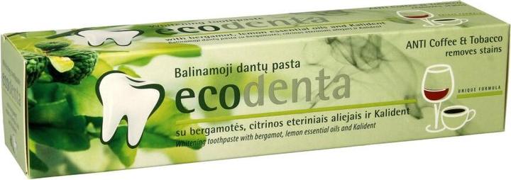 Image du produit Ecodenta Dentifrice blanchissant ANTI Café & Tabac (100 ml)