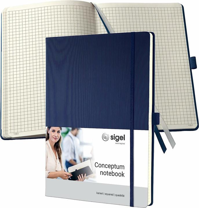 Actual product image Sigel Conceptum (A4, Checked, Hardcover)