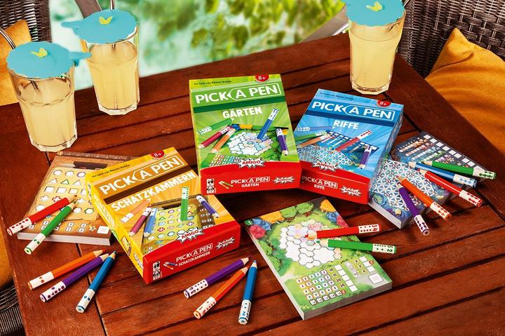 Image du produit Amigo Pick a Pen : Jeu de cube Trésorerie (Allemand)