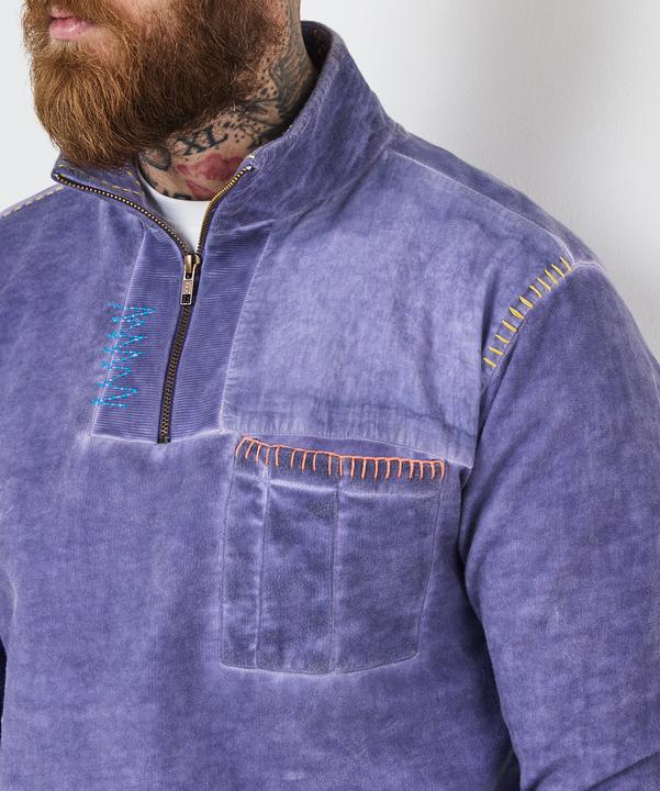 Produktbild Joe Browns Stitch Detail 1/4 Zip Sweatshirt (XL)