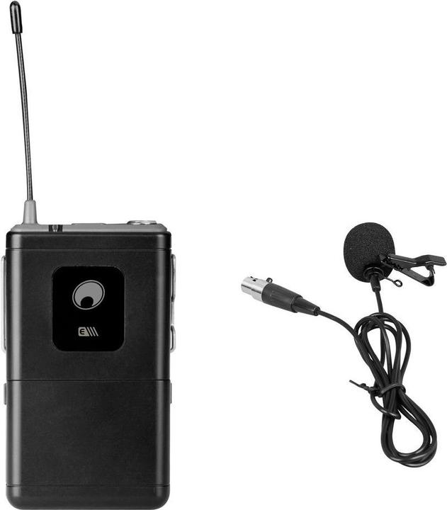 Omnitronic UHF-E series pocket transmitter 831.1MHz + lavalier microphone