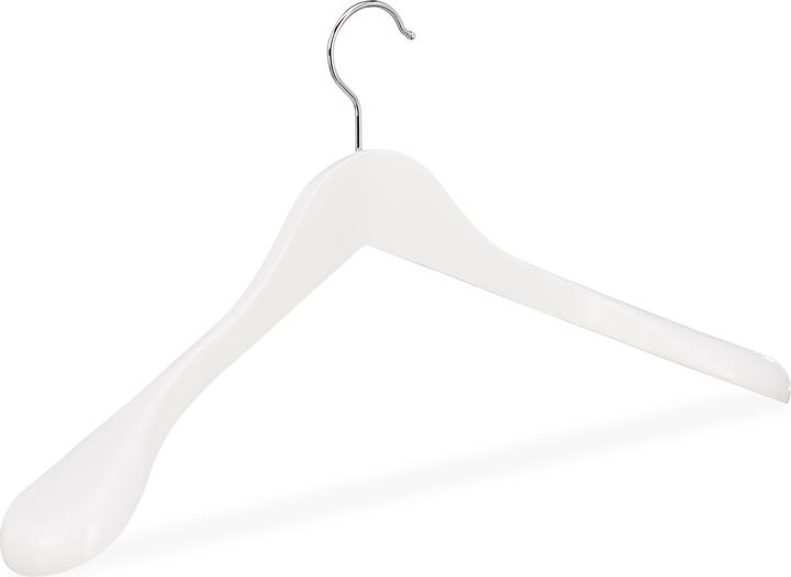 Actual product image Relaxdays Suit Hangers Set of 10, Wide Shoulders (10 x)