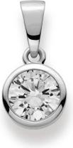 Produktbild Natsumi Schmuck Anhänger Weissgold 18K/750 Zirkonia (750/18 K Weissgold)