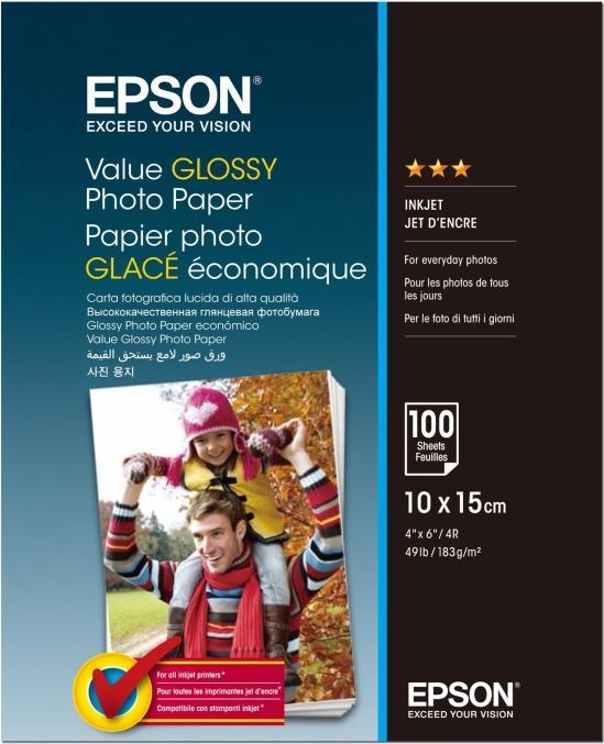 Epson Valeur Brillant (183 g/m², 10 x 15 cm, 1 x)