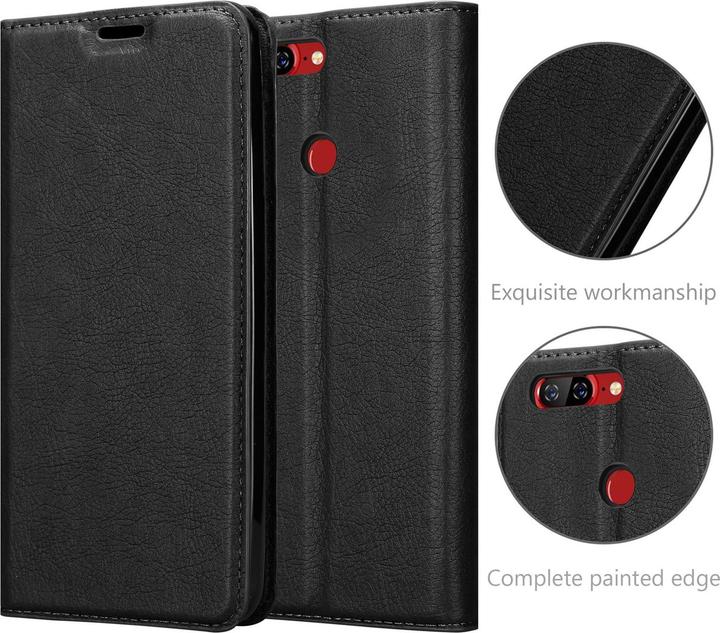 Actual product image Cadorabo Book Invisible Magnet Cover (Lenovo S5 (2018))