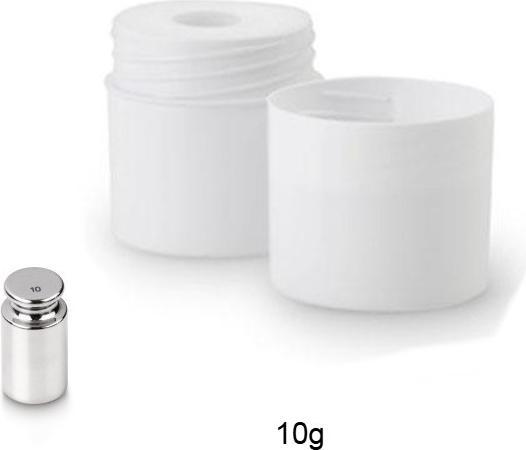 Immagine prodotto Swissdetector Peso di calibrazione - M1- 10g - Acciaio inox cromato