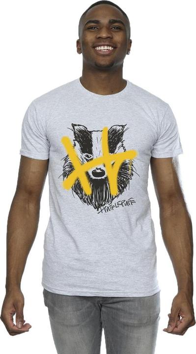 Actual product image Mens Hufflepuff Pop Spray T-Shirt (3XL)