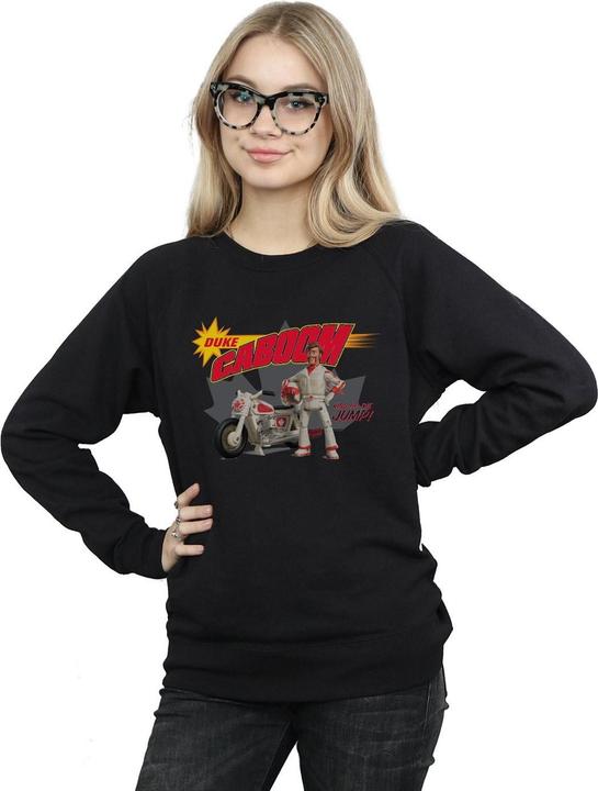 Actual product image Disney Womens/Ladies Toy Story 4 Duke Caboom King Of The Jump Sweatshirt (XL)