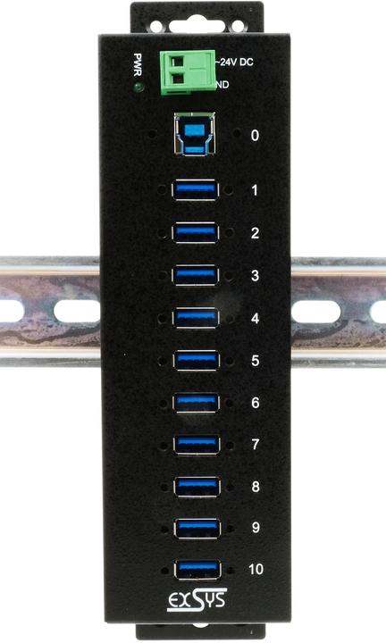 Produktbild Exsys Ex-1110hmvs (USB-B, 10 Ports)