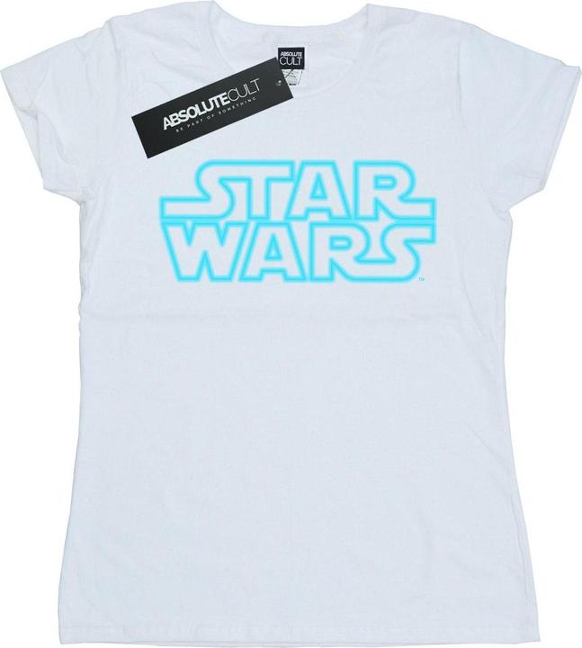 Produktbild Star Wars Neon Sign Logo TShirt (S)