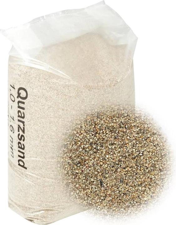 Produktbild VidaXL Filtersand 25 kg 1,0-1,6 mm