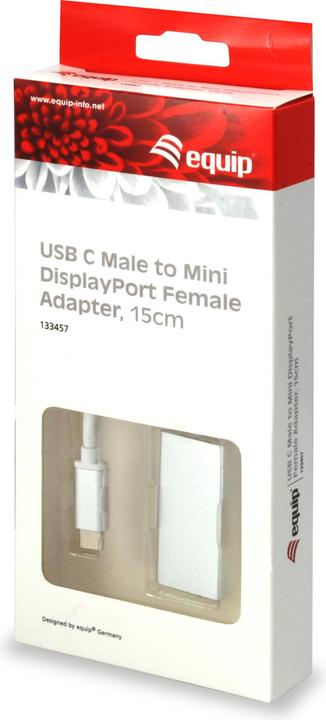 Immagine prodotto equip Mini DisplayPort — USB Typ C (USB-C, 15 cm)