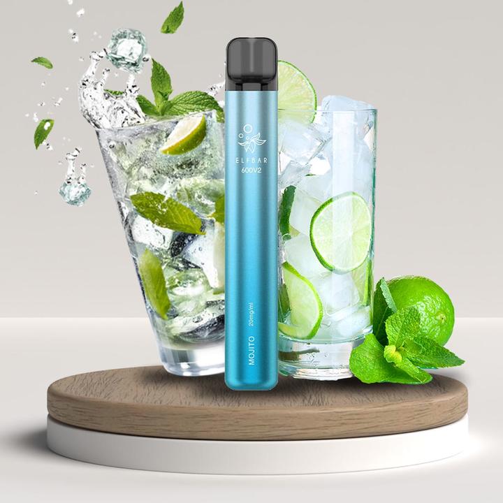 Actual product image Elfbar 600 V2, Mojito (Mojito)