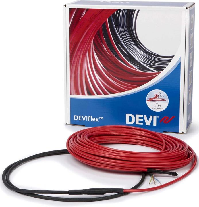 Produktbild Danfoss DEVIflex 10T (10W/m) serieresistiv varmekabel til gulvvarme og frostsikring af metal- og plastrør
