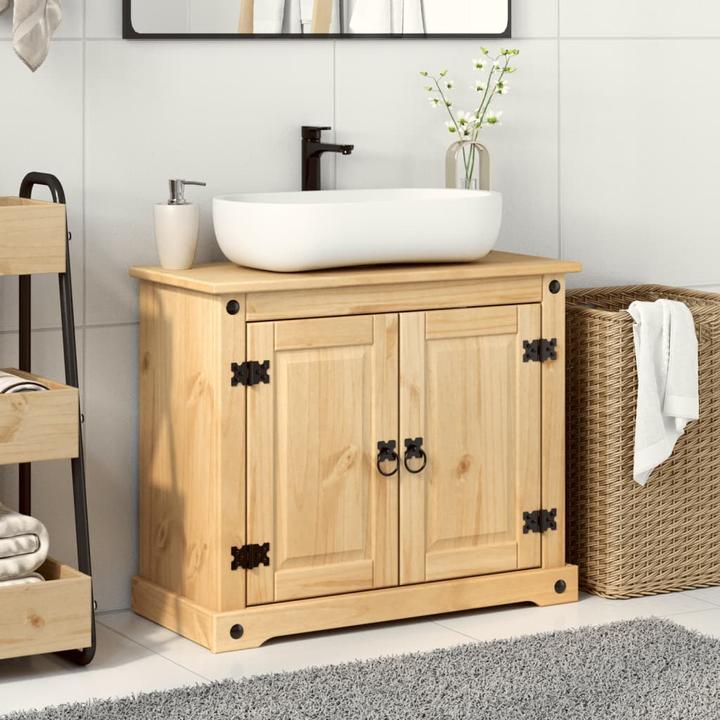 Produktbild VidaXL Waschbeckenunterschrank Corona