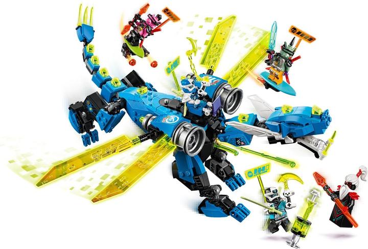 Actual product image LEGO Jay's Cyber-Dragon (71711, LEGO Ninjago)
