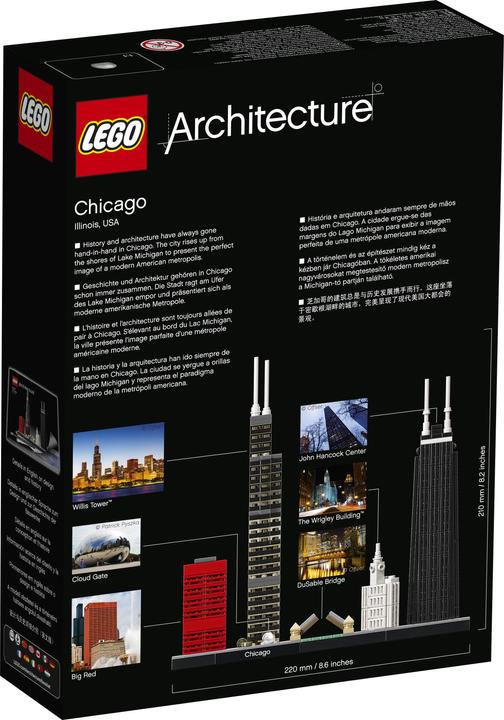 Actual product image LEGO Chicago (21033, LEGO Architecture)