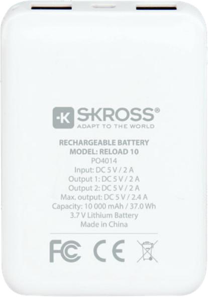 Produktbild Skross Reload 10 (10000 mAh, 10 W, 37.37 Wh)