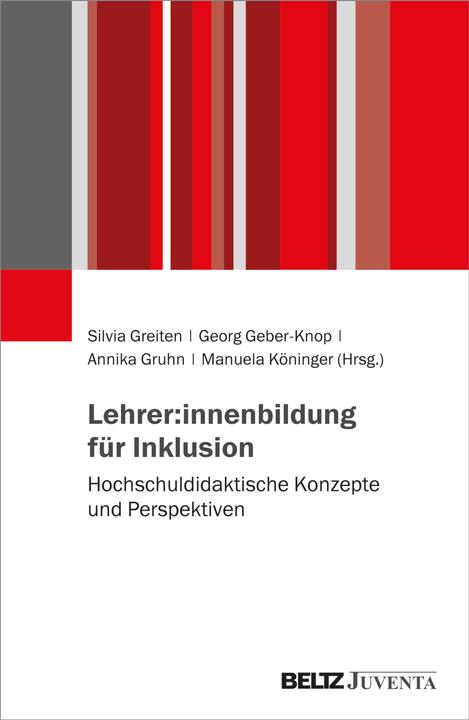 Image du produit Lehrer:innenbildung für Inklusion (Allemand, Annika Gruhn, Silvia Greiten, Georg Geber-Knop, Manuela Köninger, 2024)